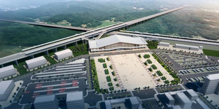 樂至車站設計圖。成蘭公司供圖
