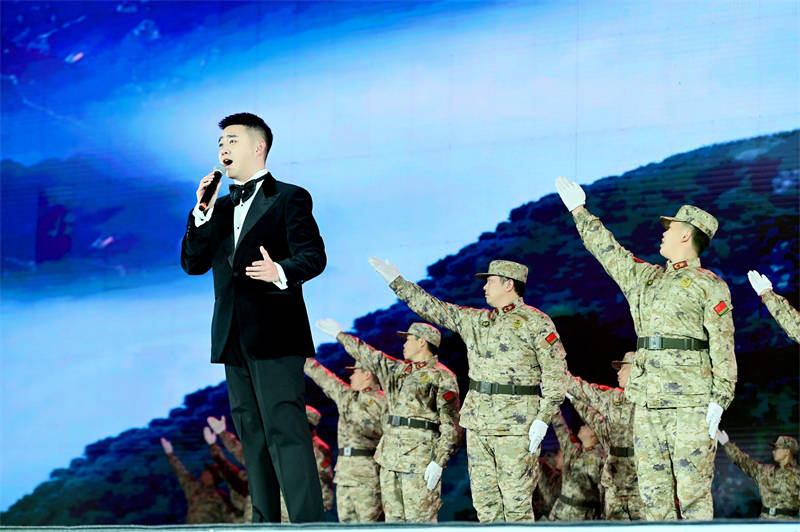 “榮”耀中國節2024榮縣春節聯歡晚會活動現場。主辦方供圖