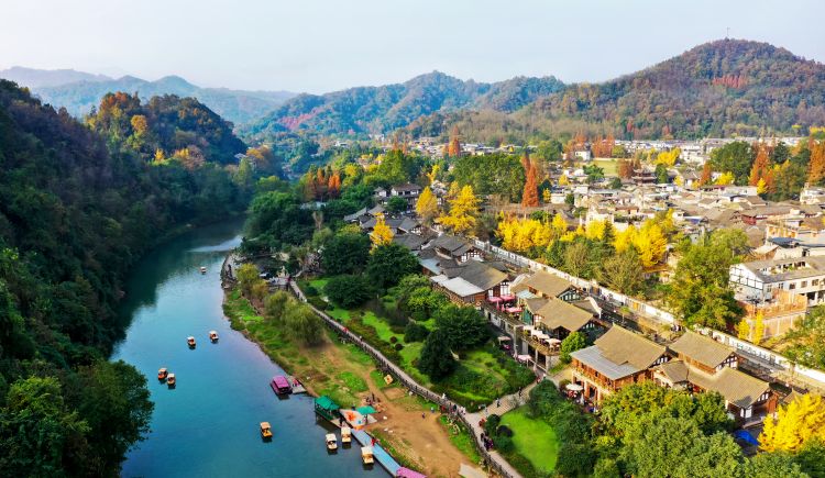 街子古鎮。崇州市委宣傳部供圖