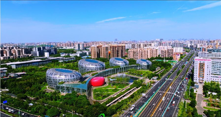 青羊航空新城。青羊區融媒體中心供圖