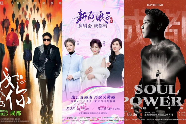 明星商演宣傳海報(bào)。成都市文廣旅局供圖