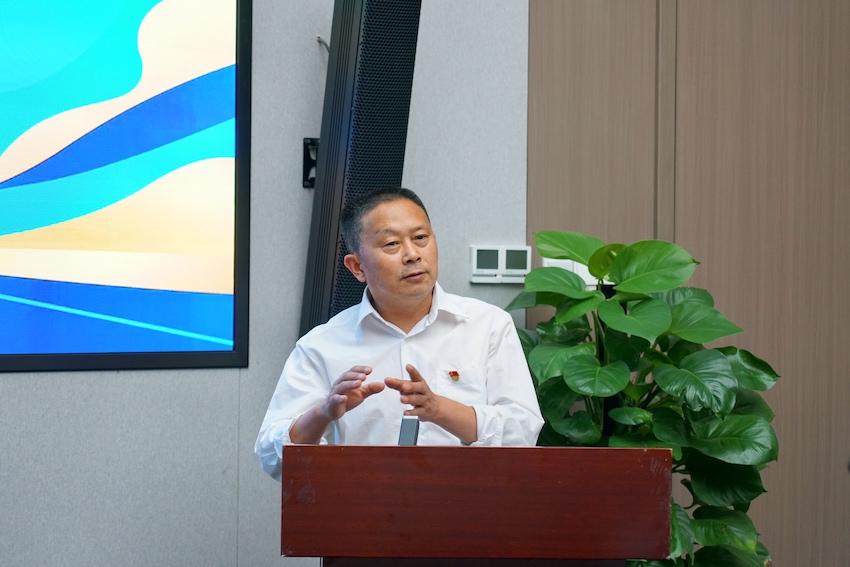 羅時海。成都交投交通建設管理集團有限公司供圖