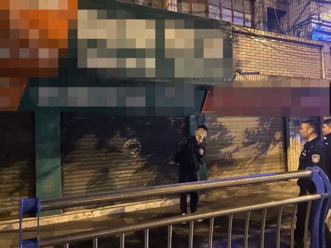 嫌疑人指認現場。資陽警方供圖