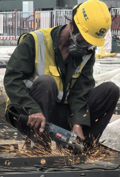 施工現場。中鐵建工集團提供圖