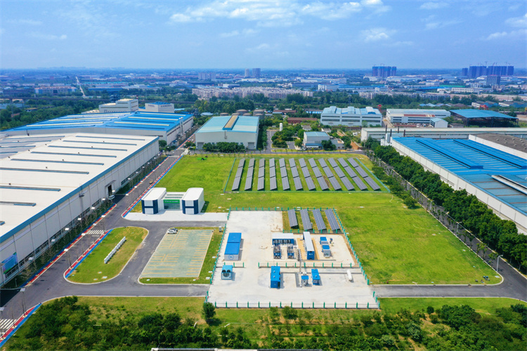 德陽東方電氣氫產業示范展示區。主辦方供圖