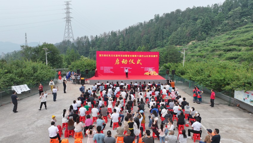 活動(dòng)現(xiàn)場。宣漢縣委宣傳部供圖