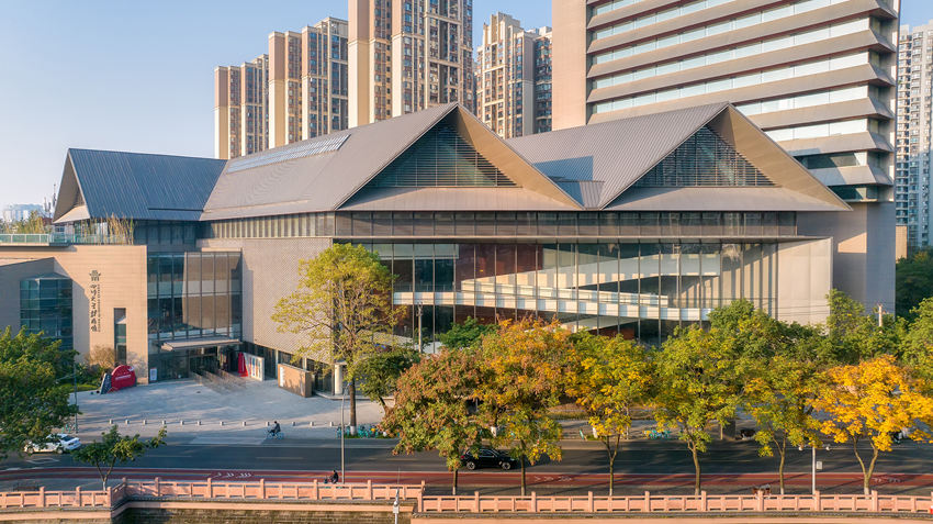 遠(yuǎn)眺四川大學(xué)博物館。川大博物館供圖