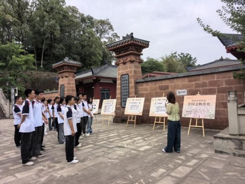 四普知識進校園：共筑文物安全防線 劉佳麗攝