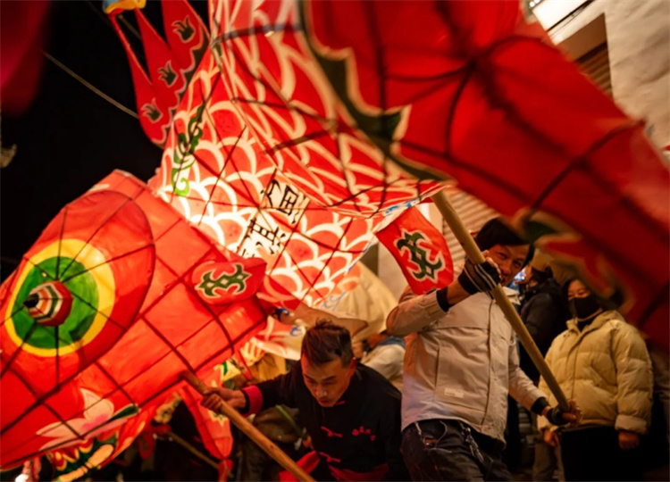 安徽歙縣瞻淇魚燈。劍門關景區供圖