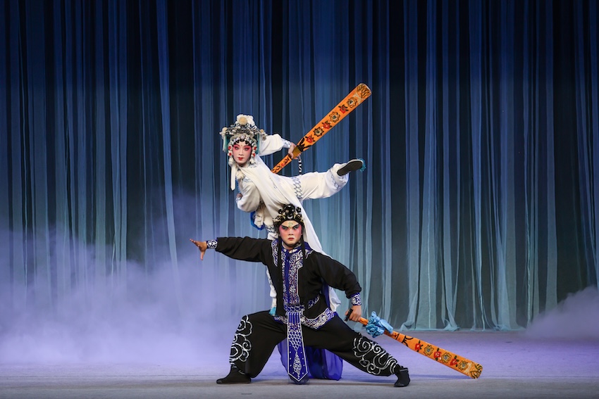 李玲琳參演的《白蛇傳》劇照。成都市川劇研究院供圖