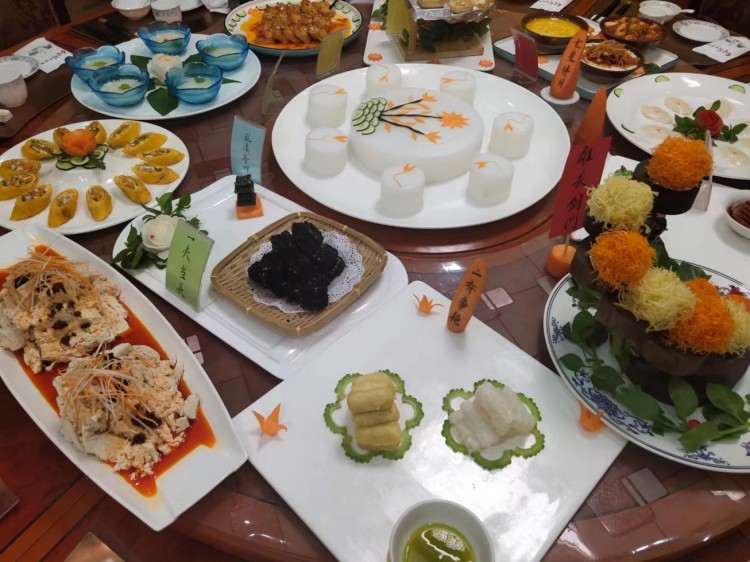 豆腐宴。陽林玥供圖