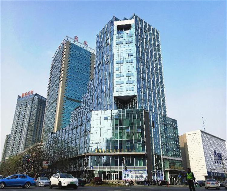 升級后的數字金融大廈。黃成薇供圖