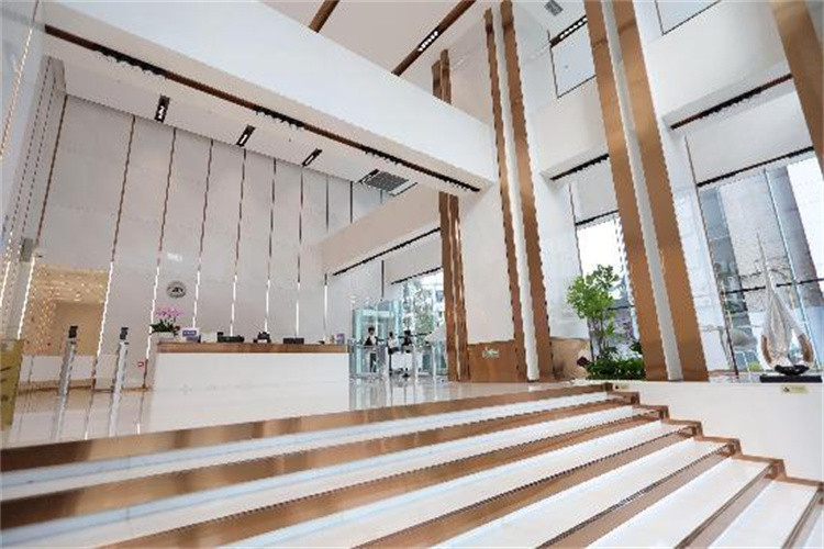 升級后的數字金融大廈內景。黃成薇供圖