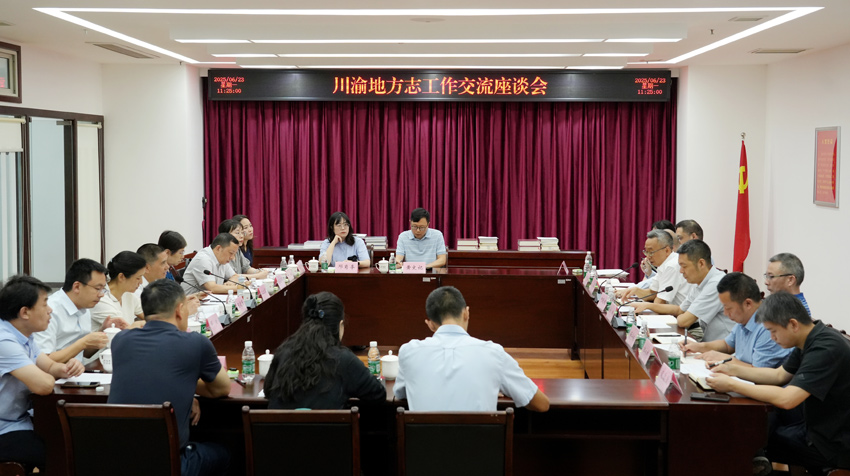 座談會(huì)活動(dòng)現(xiàn)場(chǎng)。四川省地方志辦供圖