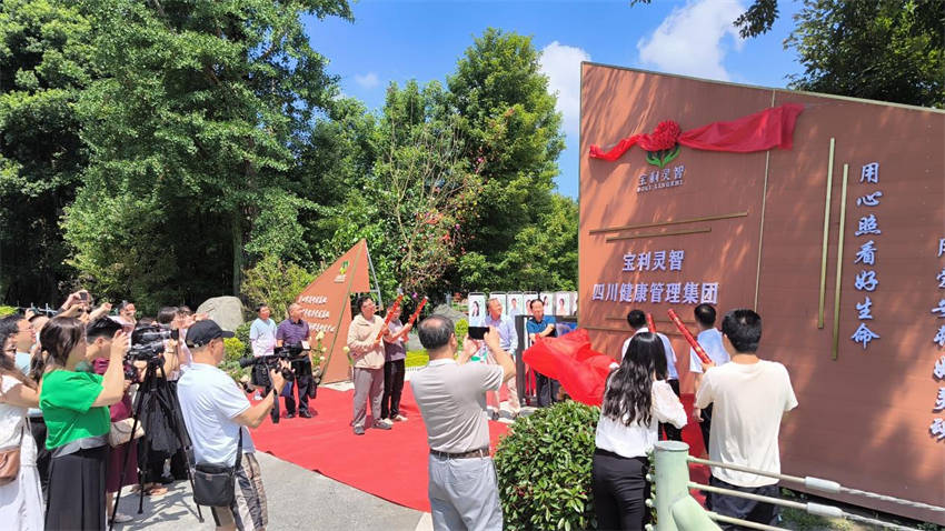 寶利靈智溫江森林療愈基地。中國合作貿易企業協會民營經濟分會供圖