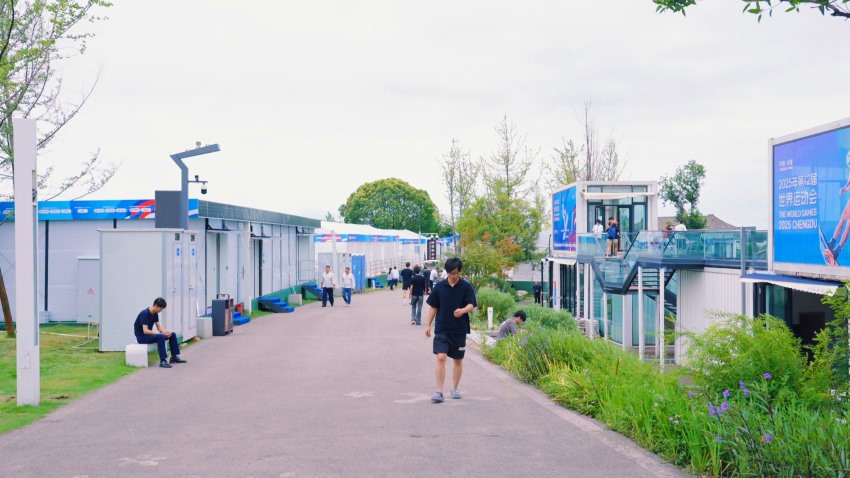 測試場。成都市委宣傳部供圖