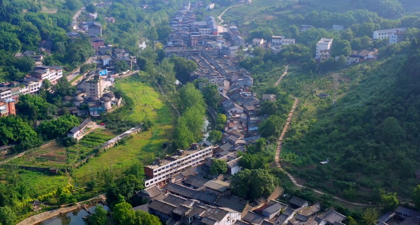 羅泉古鎮(zhèn)。資中縣融媒體中心供圖