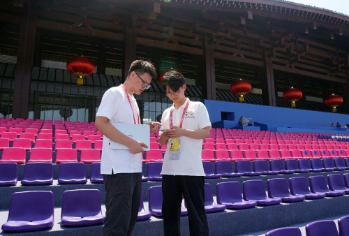 首次實現(xiàn)5G-A技術(shù)在全球性體育賽事中的全方位應(yīng)用。四川電信供圖