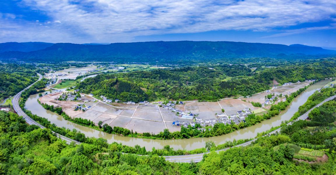 洪雅縣柳江鎮兩河村示范區。洪雅縣黨史和地方志編纂中心供圖