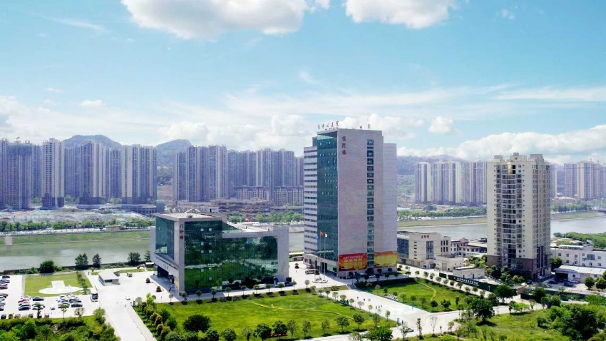 巴中市中心醫院南壩院區。巴中市中心醫院供圖
