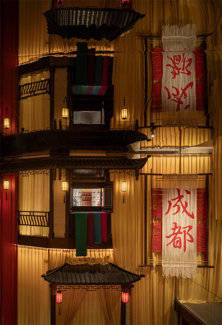 成都蜀錦織繡博物館。陳靜供圖