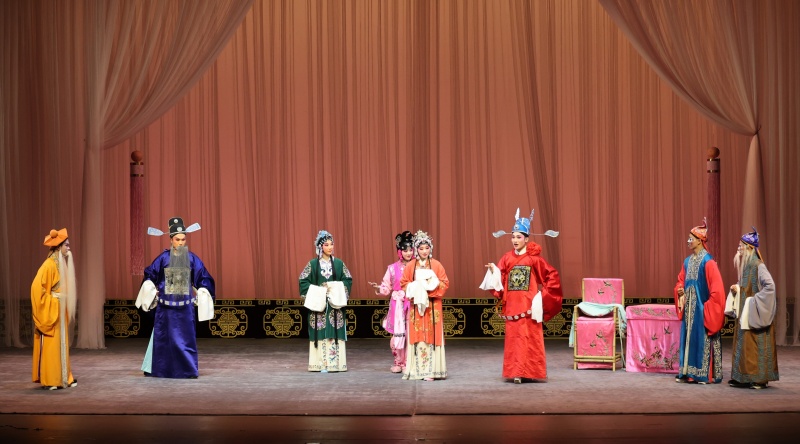 表演現場。孫小紅攝