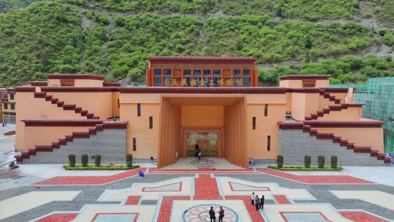 位于白玉縣河坡民族手工藝文旅體融合園區(qū)的白玉藏族金工博物館。白玉縣委宣傳部供圖