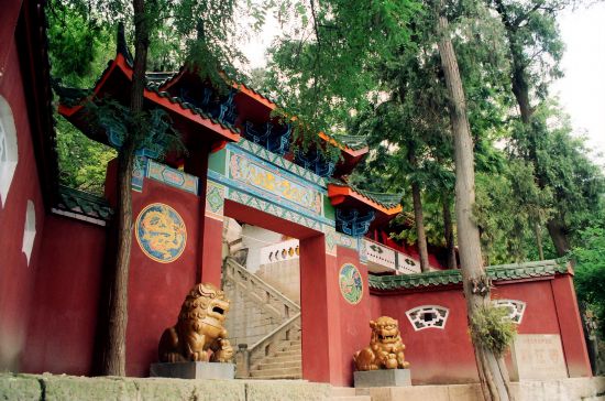 臨江古渡遺址——臨江寺。蒼溪縣委宣傳部供圖